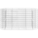 vidaXL Gabion plantenbak - 190x50x100 cm - Gegalvaniseerd ijzer - 42% Korting!