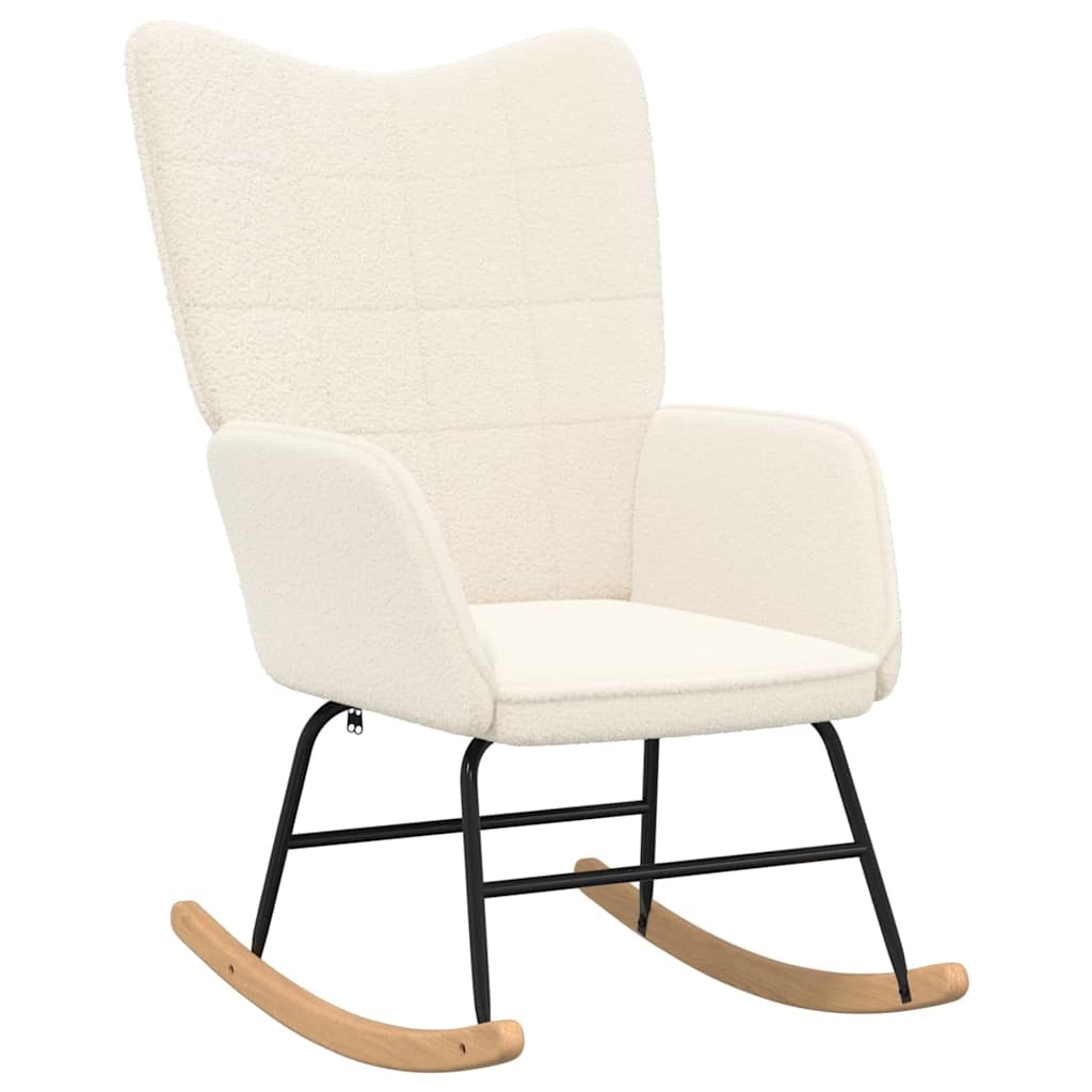 vidaXL Relaxfauteuil Crème - 47% Korting - Stof, 61x78x98 cm