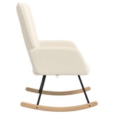 vidaXL Relaxfauteuil Crème - 47% Korting - Stof, 61x78x98 cm