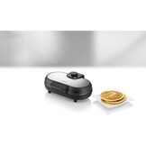 Unold 48165 Dubbele Pancakemaker (Zwart/RVS) - 50% Korting!