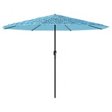 vidaXL Parasol Blauw - 53% Korting - Ruim 3 meter