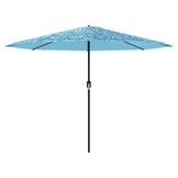 vidaXL Parasol Blauw - 53% Korting - Ruim 3 meter