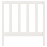 vidaXL Hoofdbord Grenenhout Wit - 63% Korting