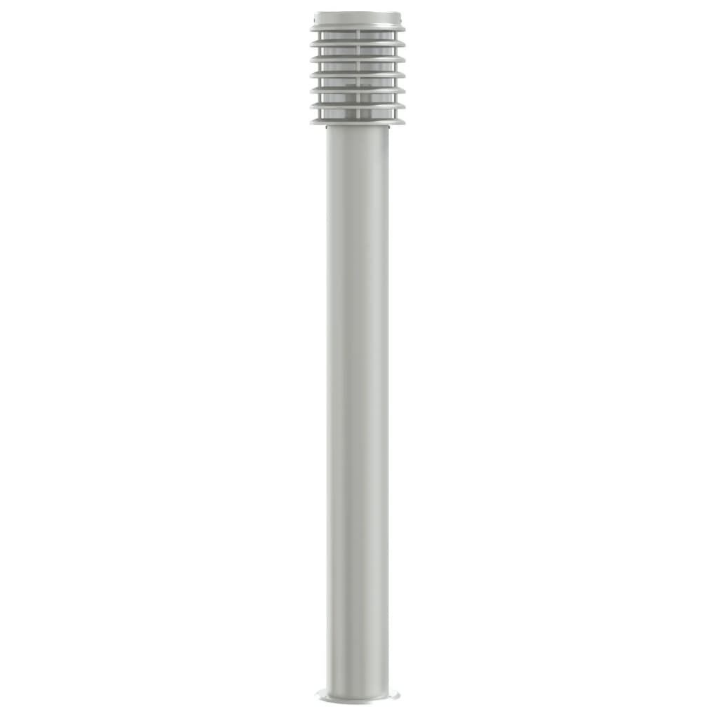 VidaXL Buiten Vloerlamp RVS Zilver - 110 cm - 53% Korting!