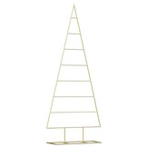 vidaXL Kerstboom Metaal Zwart 150cm - 47% Korting