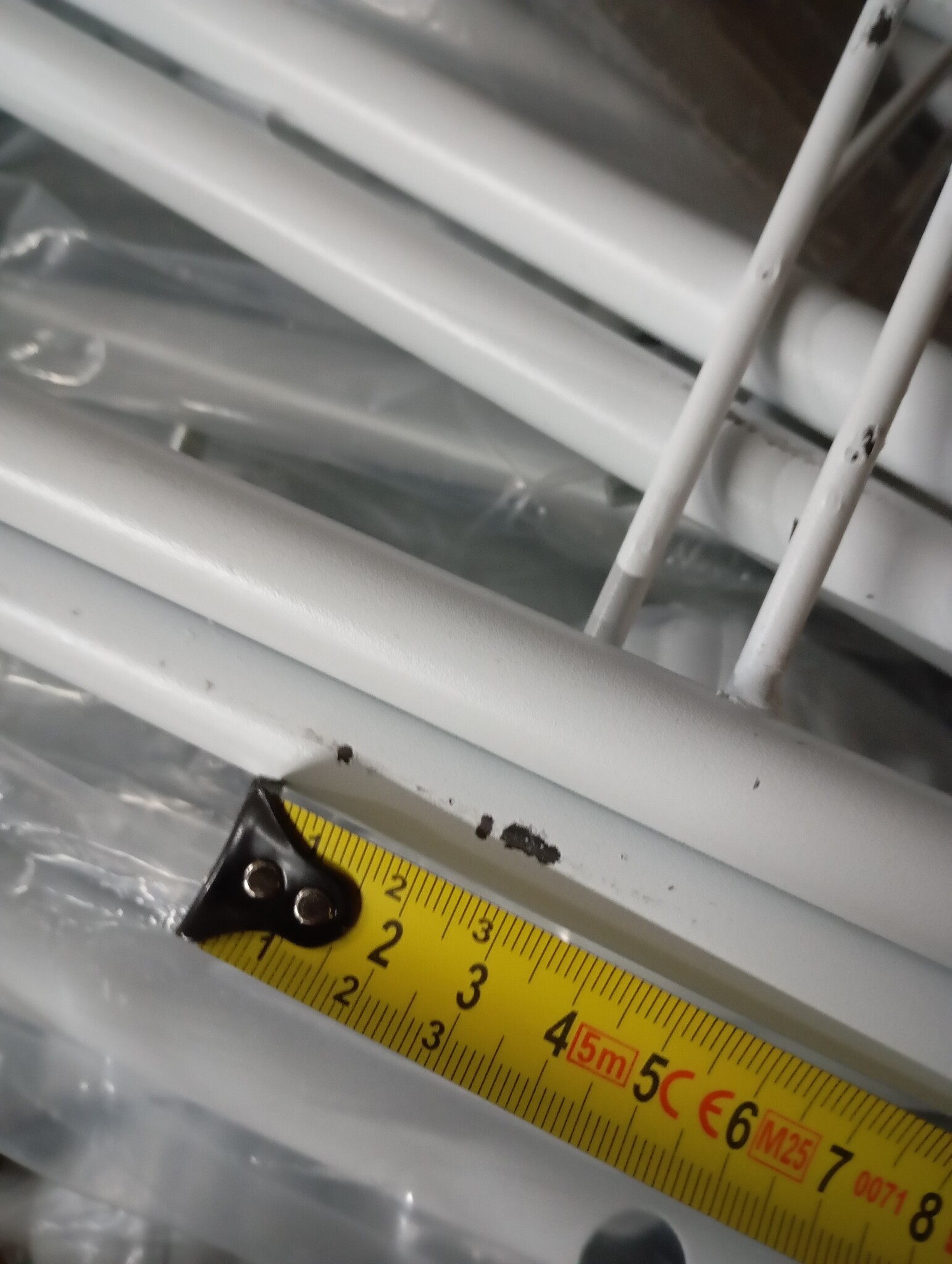 vidaXL Bedframe Metaal Wit 140x190 cm | Nu 76% Korting!