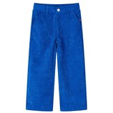 Kinderbroek 128 Ribfluweel Kobaltblauw - 57% Korting!