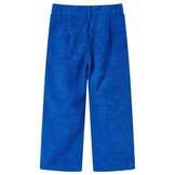 Kinderbroek 128 Ribfluweel Kobaltblauw - 57% Korting!