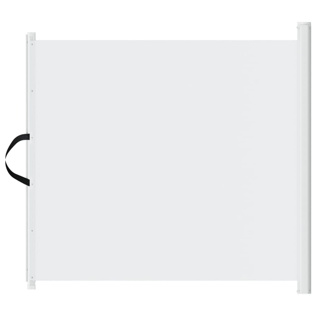 vidaXL Huisdierenhek Uittrekbaar 82.5x125 cm Wit - 64% Korting!