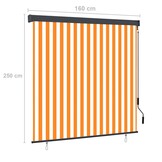 vidaXL Rolgordijn Buiten 160x250 cm (62% Korting)