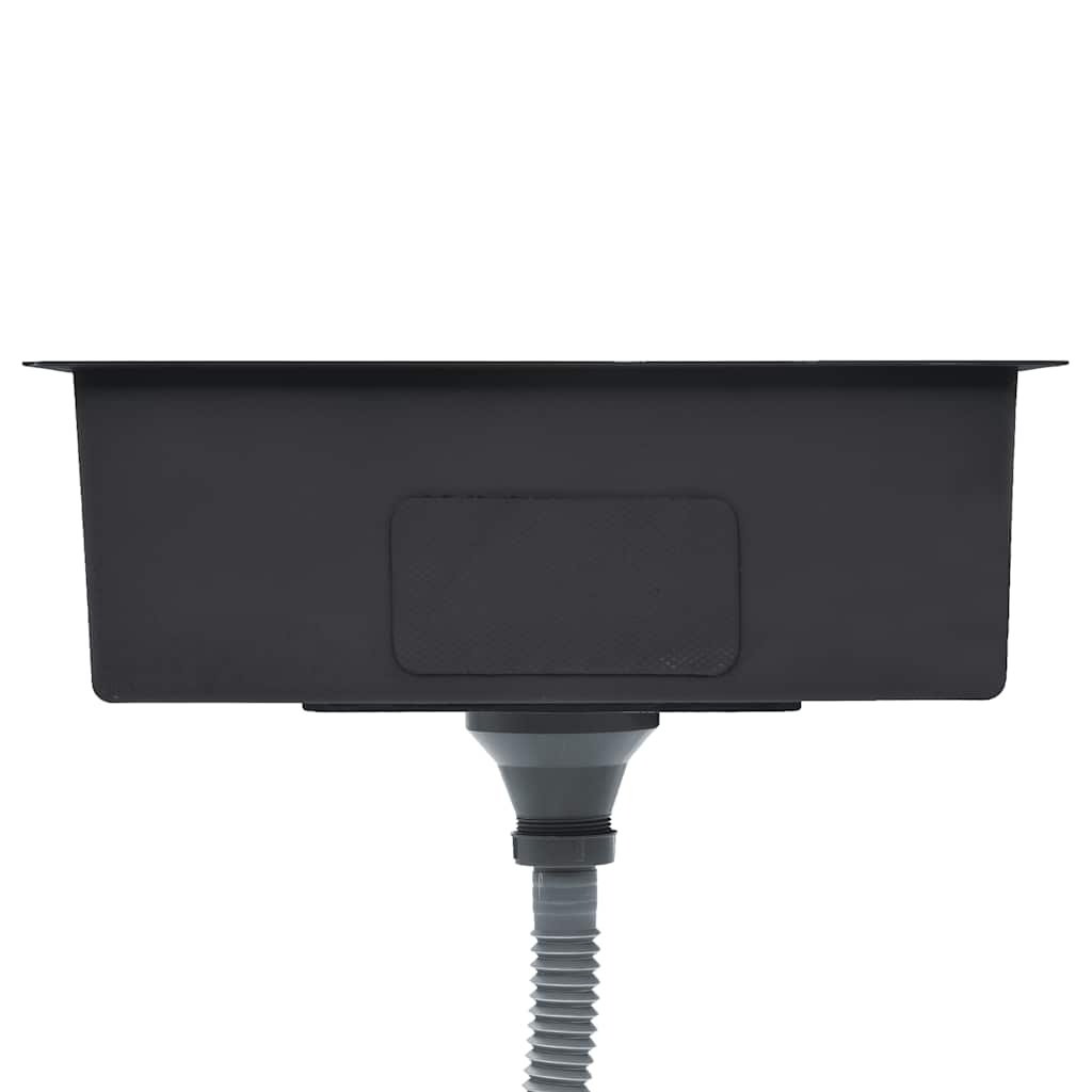 vidaXL Gootsteen RVS - 30% Korting! - Ongebruikt