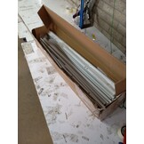 vidaXL Bedframe Metaal Wit 160x200cm - Nu met 55% Korting!