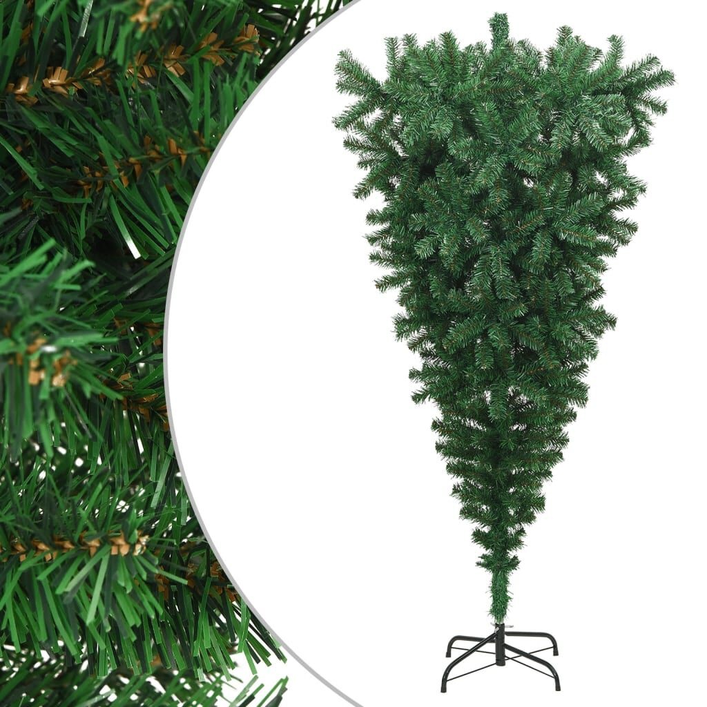 vidaXL Omgekeerde Kerstboom 210 cm Groen - 41% Korting!