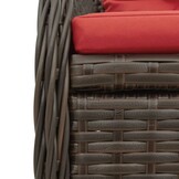 vidaXL Liggende Tuinstoelen 2x Bruin Polyrotan (54% Korting)