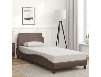 vidaXL Bedframe "Dover" Kunstleer Bruin 80x200 cm - 70% Korting