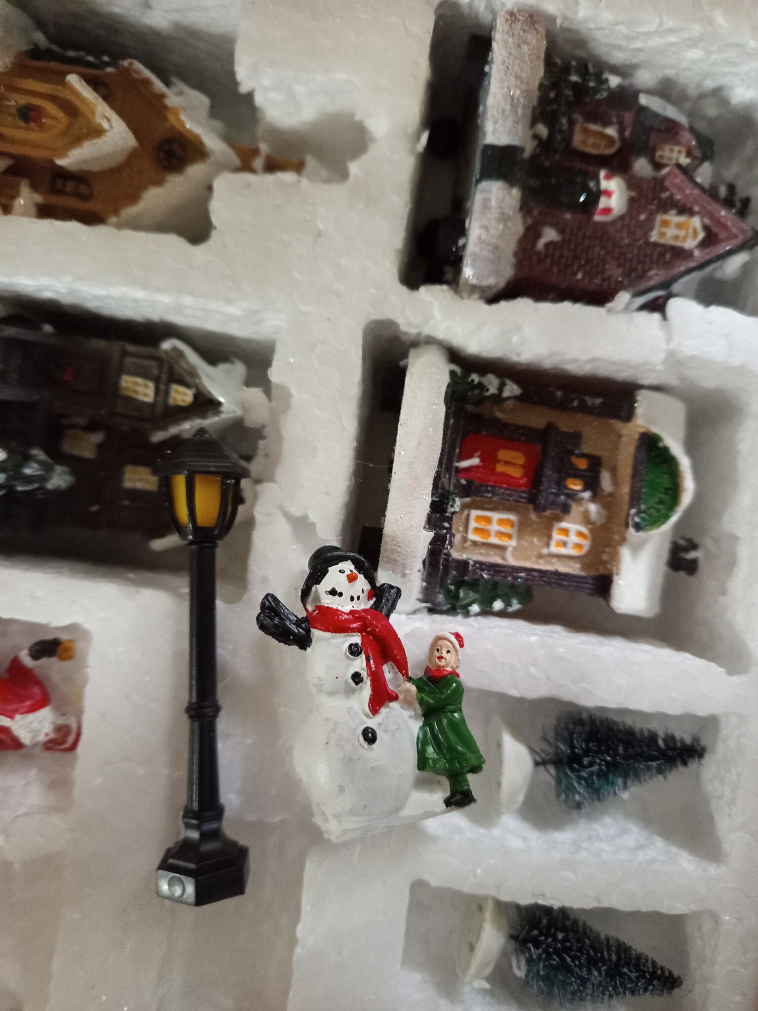 Hi Kerstdorp met LED's | 70% Korting