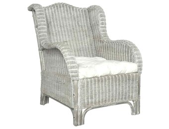 vidaXL Rattan Stoel met Kussen - 53% Korting!