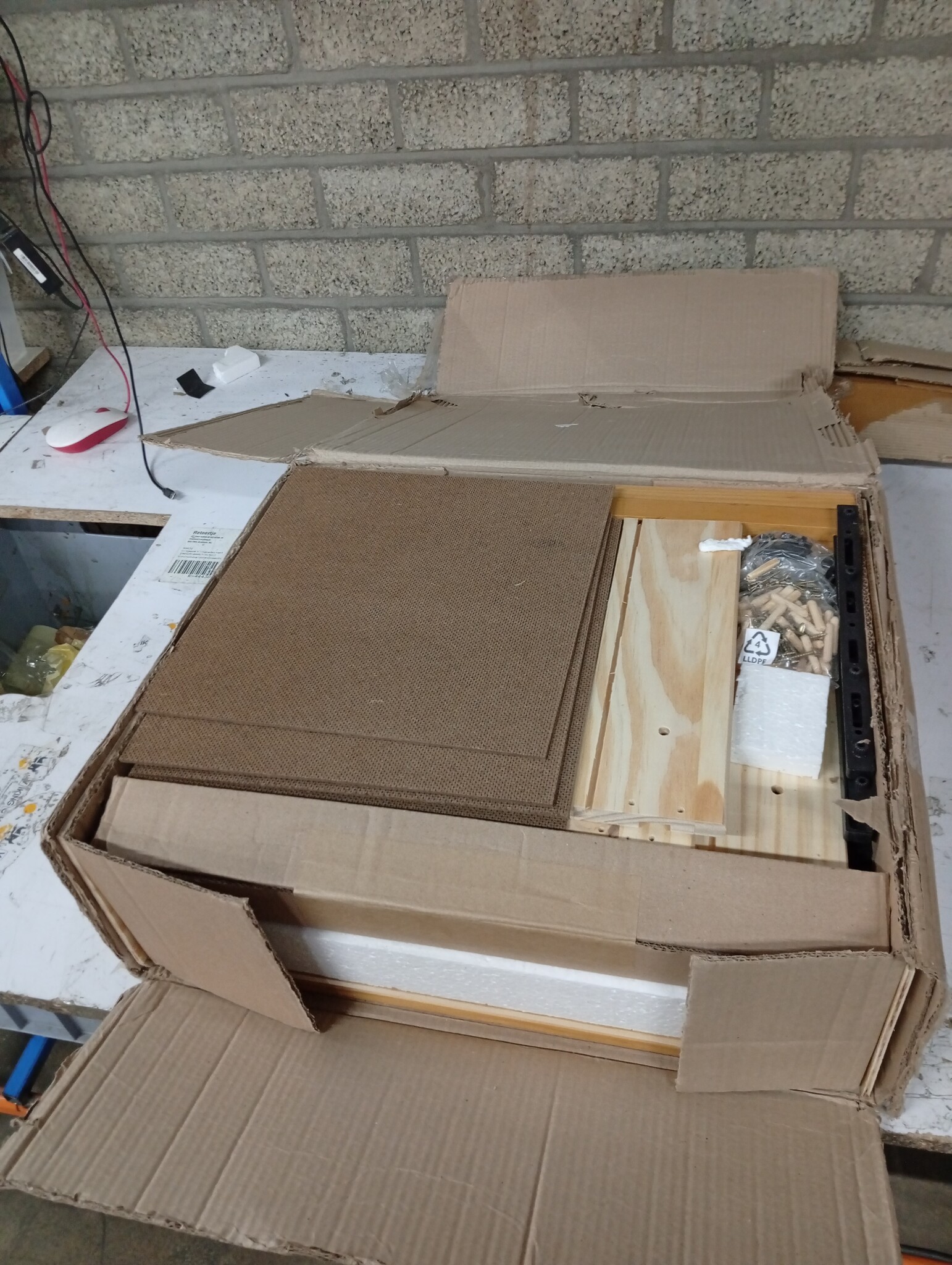 vidaXL Nachtkastjes 2x Hill (59% KORTING) - Grenenhout Wit