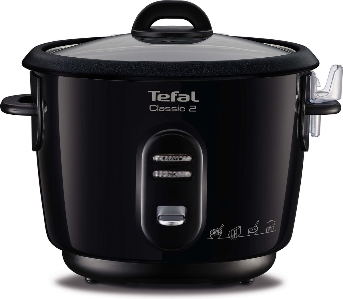 Tefal Rijstkoker RK1028 - 1L - Zwart | 57% Korting!