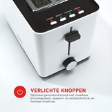 Bourgini Tosti Toaster & Broodrooster (Wit) - 57% Korting!