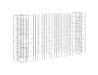 VidaXL Gabion plantenbak 190x50x100cm | 47% Korting!