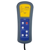 vidaXL Massagestoel stof zwart - 35% korting