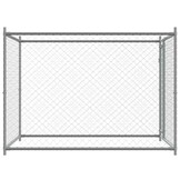 vidaXL Hondenhok - 2x2x1,5m Gegalvaniseerd Staal - 42% Korting!