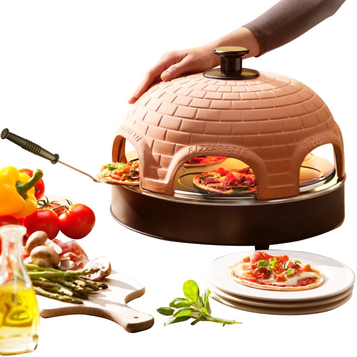 Emerio Pizzarette 6 Persoons Pizza Oven - 40% Korting