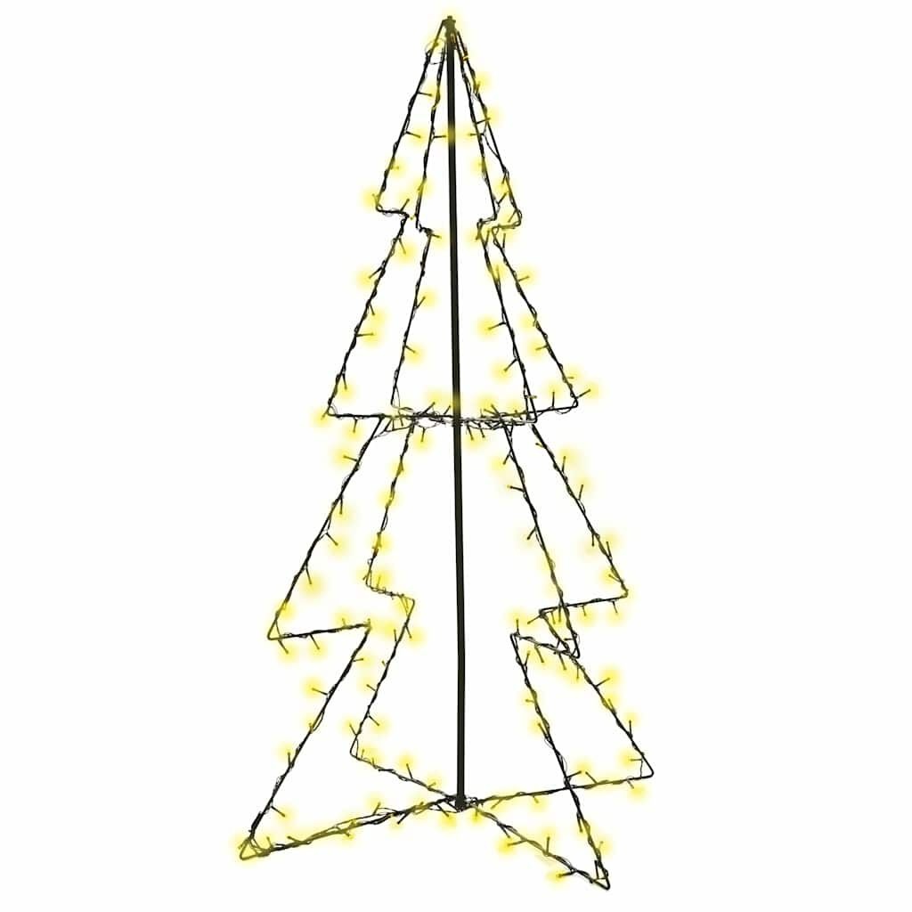 vidaXL Kegelkerstboom 160 LED's | Binnen & Buiten | 67% Korting