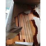 vidaXL Schuifdeur Massief Grenenhout Wasbruin - 60% Korting!