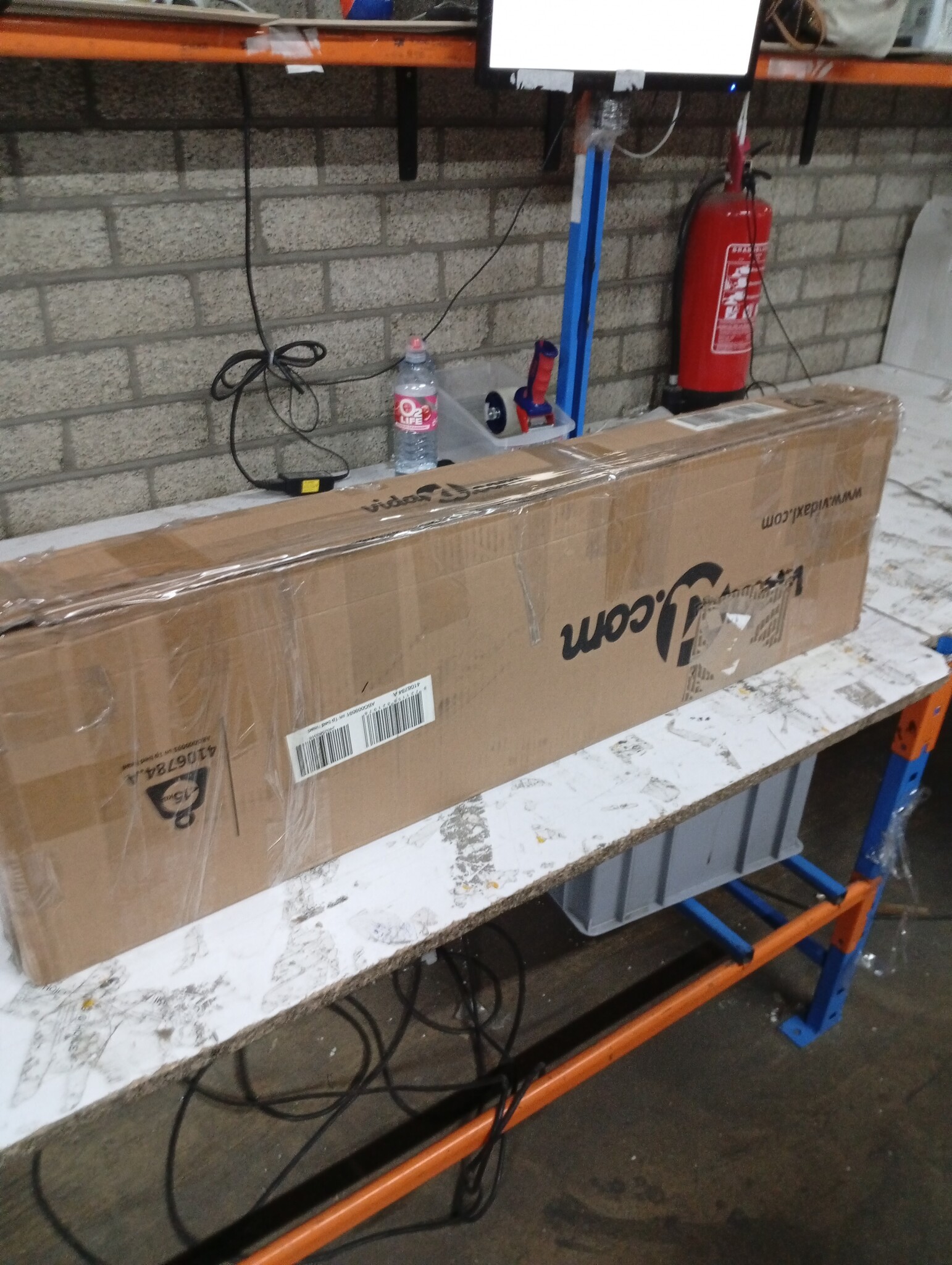 vidaXL Bedframe 150x200 cm - Hout Sonoma Eiken | 59% Korting