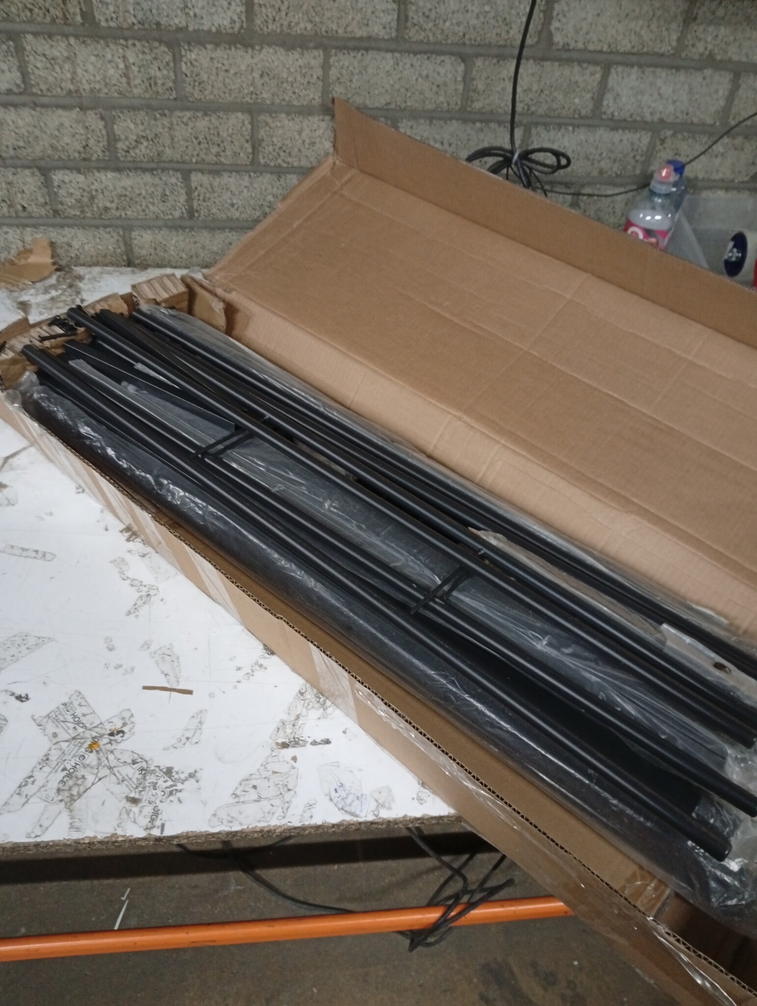 vidaXL Bedframe 150x200 cm - Hout Sonoma Eiken | 59% Korting