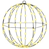 vidaXL Kerstbal met 192 LED - Warmwit (40 cm) - 42% Korting!