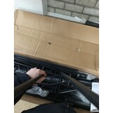 VidaXL Bedframe Metaal Zwart 120x200 cm - 64% Korting