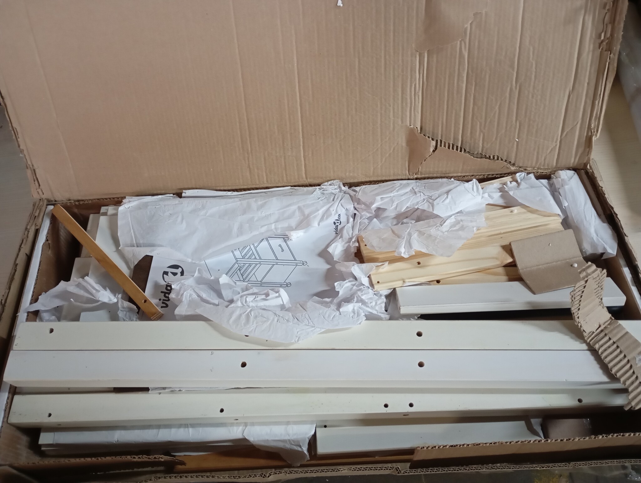 vidaXL Keukentrolley MONZA - Massief Grenenhout - 64% Korting!