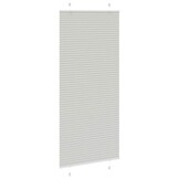 vidaXL Plissé rolgordijn 90x200 cm (53% korting) - Lichtgrijs