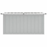 vidaXL Tuinbox 129x67x65 cm Grijs - Nu 55% Korting!