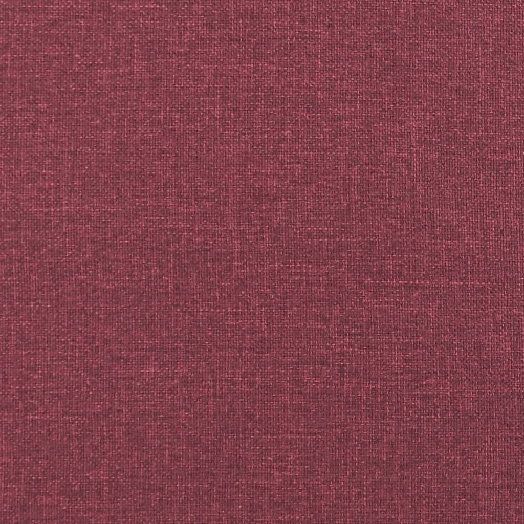 vidaXL Fauteuil 60 cm stof wijnrood - 47% Korting