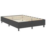 vidaXL Boxspringframe Grijs 140x200 cm - 60% Korting