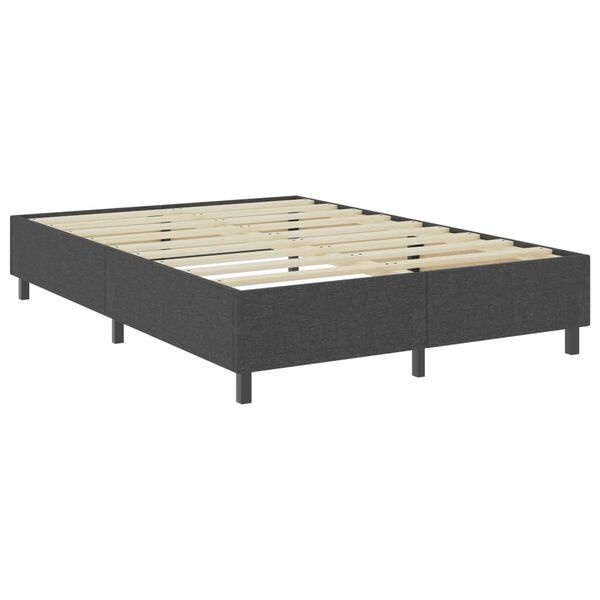 vidaXL Boxspringframe Grijs 140x200 cm - 60% Korting