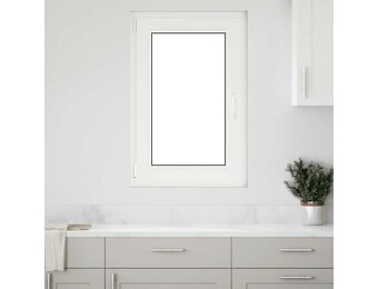 vidaXL Kelderraam RISOR 60x100cm wit (DIN links) - 64% Korting!