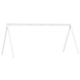 vidaXL Kinderbedhuisje Grenenhout Wit - 47% Korting!