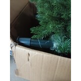 VidaXL Kunstkerstboom met levensechte naalden 210 cm groen - 64% Korting