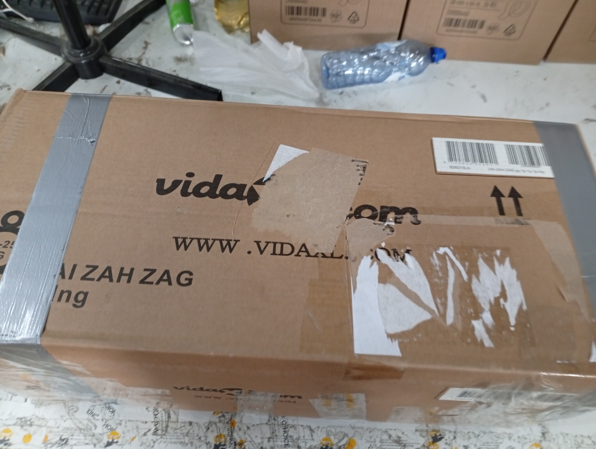 vidaXL Grenenhouten Loungeset (3-delig) Grijs - Nu met 64% Korting!