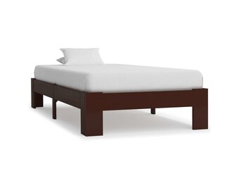 vidaXL Bedframe Grenenhout 100x200 cm - 47% Korting!