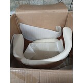 vidaXL Eetkamerstoel Gebogen Hout/Kunstleer Crème - 68% Korting!