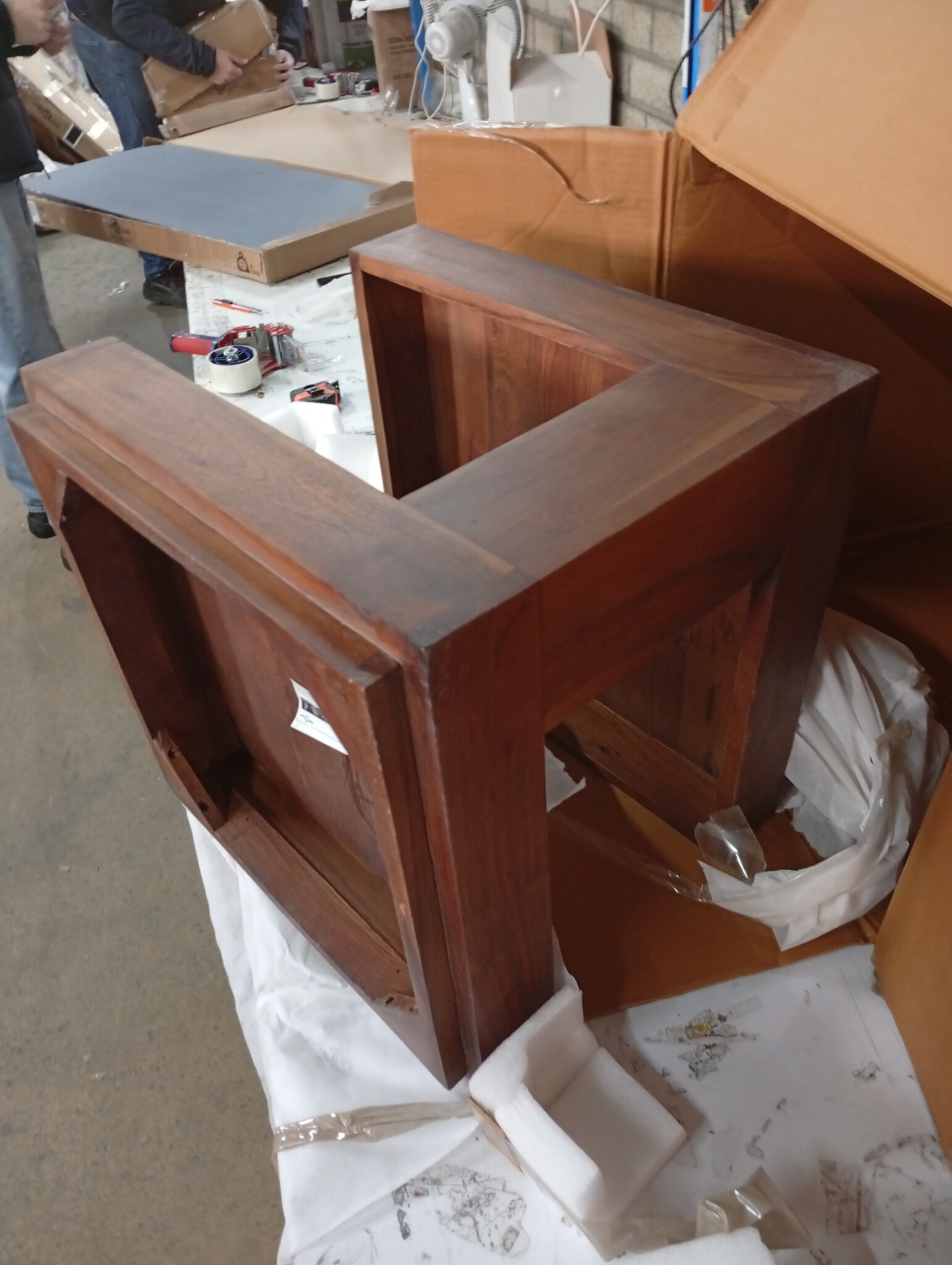 VidaXL Salontafel 45x45x40 cm Massief Acaciahout - 64% Korting