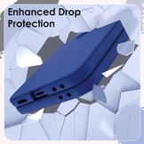 JETech Case Samsung Galaxy Z Flip 7 2025 met Ring (Blauw) - 30% Korting!