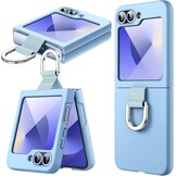 JETech Case Samsung Galaxy Z Flip 7 2025 met Ring (Blauw) - 30% Korting!