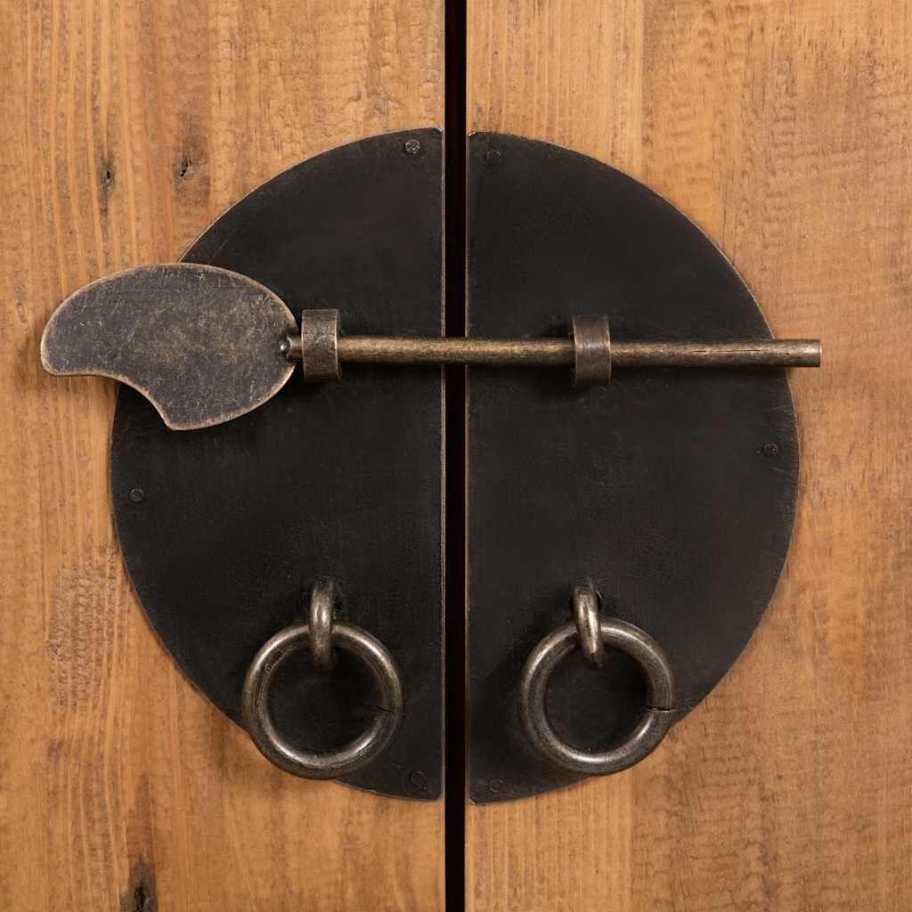 vidaXL Wastafelkast 70x32x63 cm Grenenhout - Nu 35% Korting!